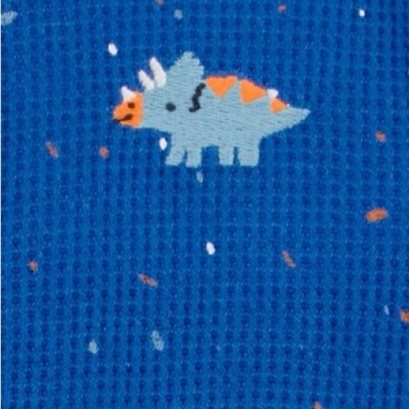 Carters -  Baby Dinosaur Snap-Up Thermal‎ Sleep & Play Pajamas - Picture 2 of 8